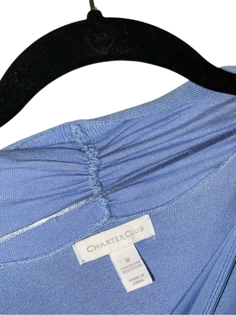 Charter Club Light Blue Tank and Cardigan Layer Set